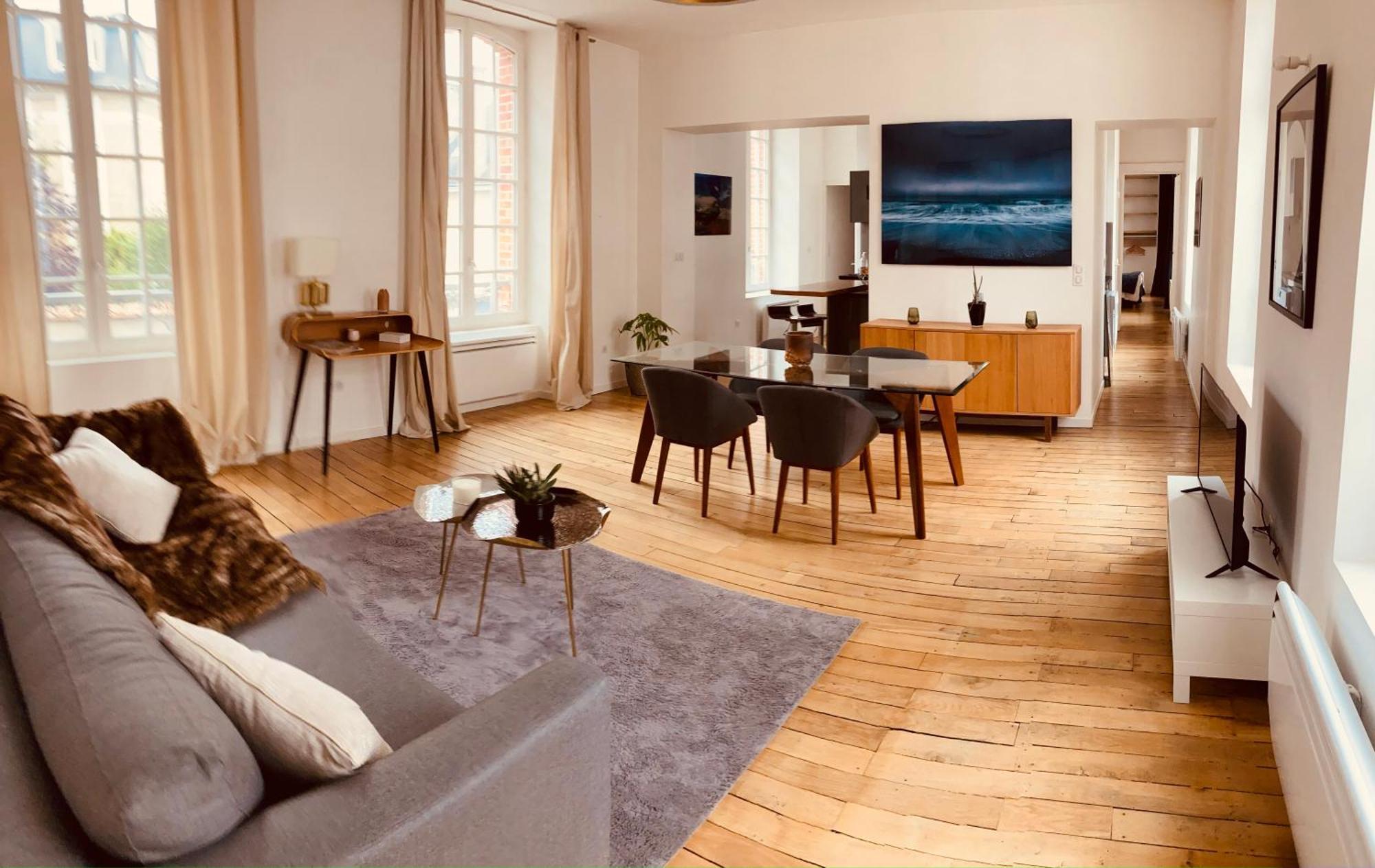 So Guest- Luxueux Appartement, Ancienne Maison De Champagne Proche Cathedrale Reims Extérieur photo